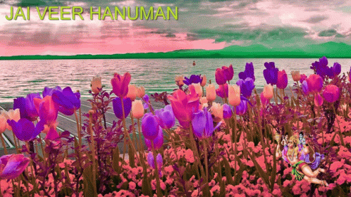 Flowers With Jai Veer Hanuman