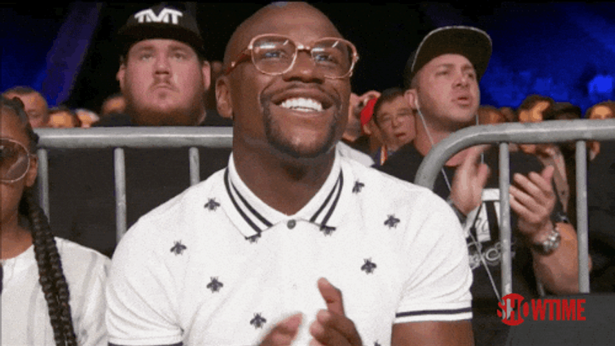 Floyd Mayweather Applauding GIF
