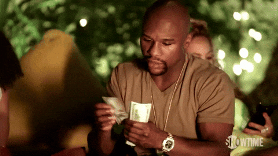Floyd Mayweather Counting Cash GIF