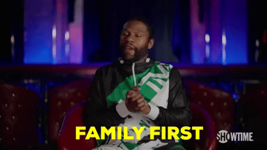 Floyd Mayweather Family First GIF