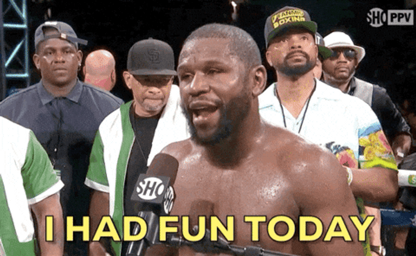 Floyd Mayweather I Had Fun Today GIF
