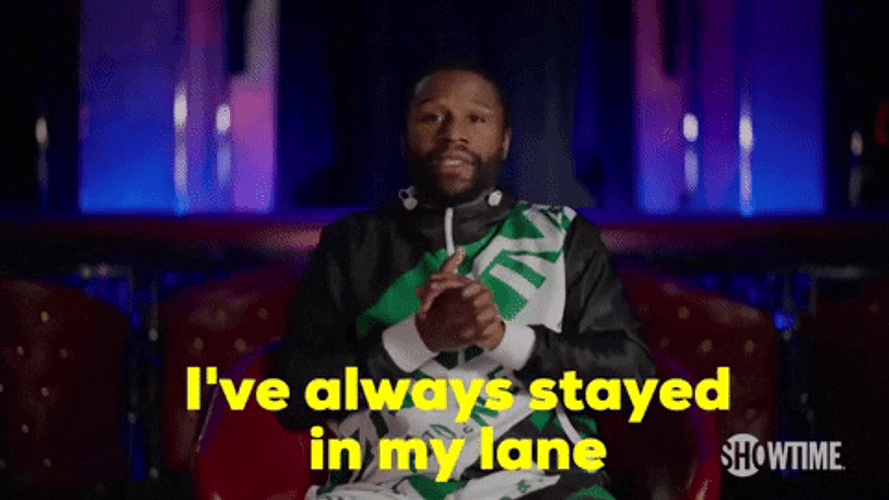 Floyd Mayweather Stayed In My Lane GIF