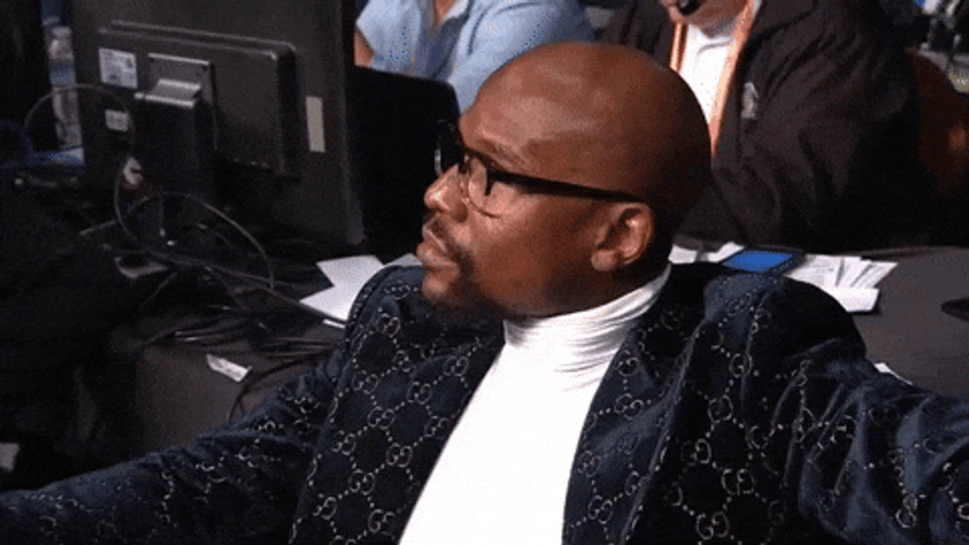Floyd Mayweather Turning His Head GIF