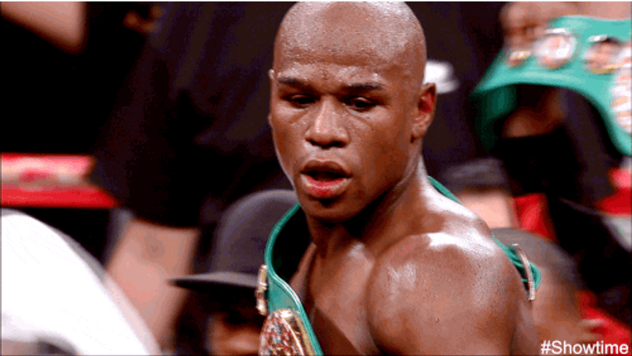 Floyd Mayweather Winking GIF