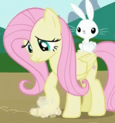 Fluttershy Having A Bad Day GIF
