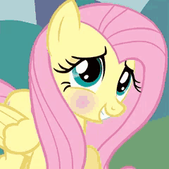 Fluttershy My Little Pony Friendship Is Magic Gif GIF
