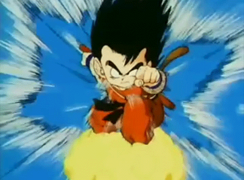 Flying Baby Goku Dragon Ball GIF
