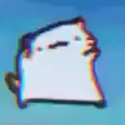 Flying Bread with Face