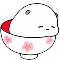Flying Chouda Cute Sticker GIF