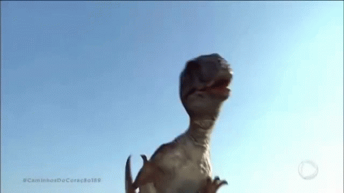 Flying Dinosaur Statue