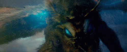 Flying Giant Mothra GIF