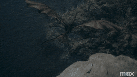 Flying High Vhagar Dragon GIF