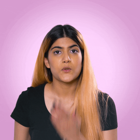 Flying Kiss Ananya Birla GIF