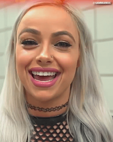 Flying Kiss Liv Morgan GIF