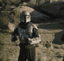 Flying Mandalorian Soldier GIF
