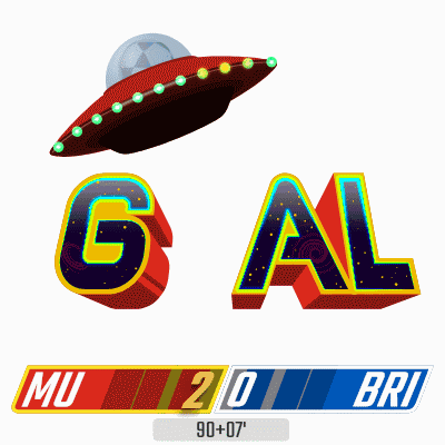 Flying Saucer With Mu and Bri Written on Bottom
