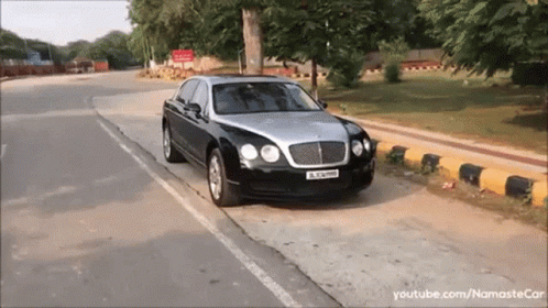 Flying Spur Bentley Car GIF