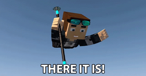 Flying Steve There It Is GIF
