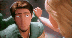 Flynn Rider The Rock Eyebrow Meme GIF