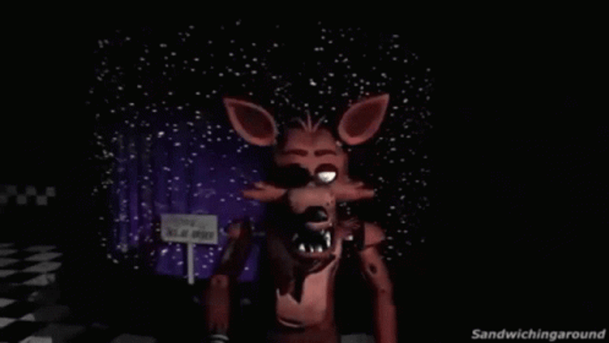 FNAF Foxy Character GIF
