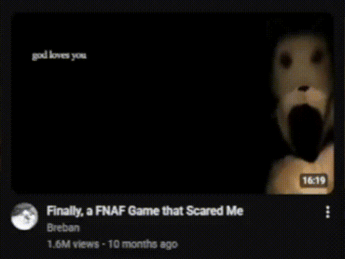 FNaF Game 1.6M Views In 10 Months GIF