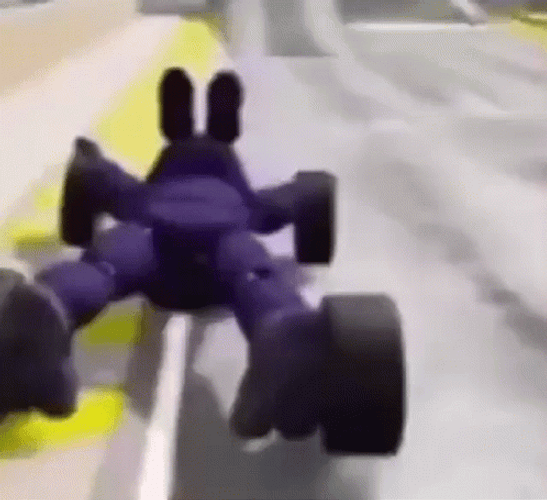 Fnaf Meme Falling Down The Road GIF