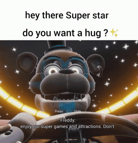 Fnaf Security Breach Do You Want To Hug GIF