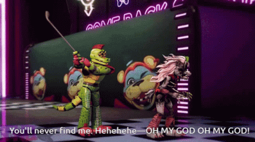 Fnaf Security Breach Oh My God GIF