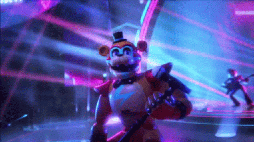 Fnaf Security Breach At The Stage GIF