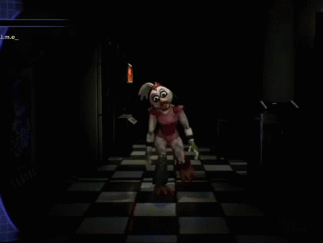 Fnaf Security Breach Chica Glamrock Close Up GIF