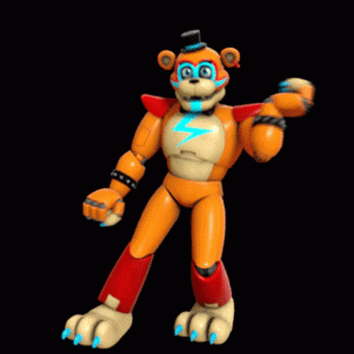 Fnaf Security Breach Glamrock Freedy Dancing GIF