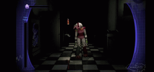 Fnaf Security Breach Jumps Care GIF