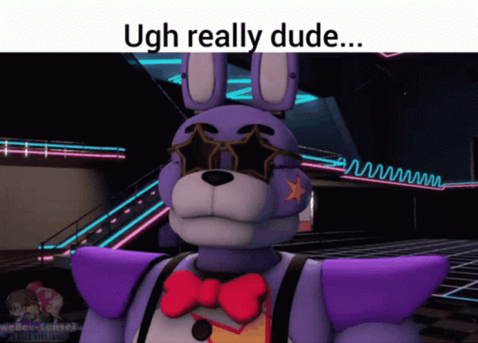 Fnaf Security Breach Ugh Really Dude GIF