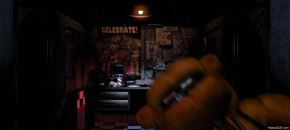 Fnaf Toy Freddy Shock Muttering GIF