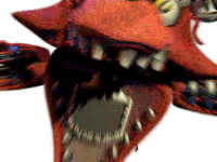 Fnaf Withered Foxy Sticker GIF