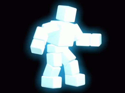 Fnaf World Glowing Character GIF