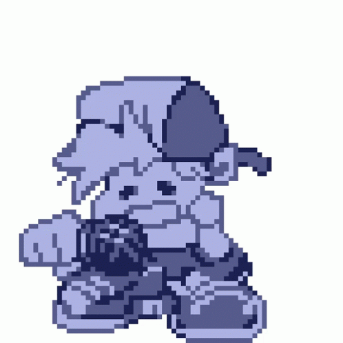 Fnf Boyfriend Pixelized And Low Energy GIF