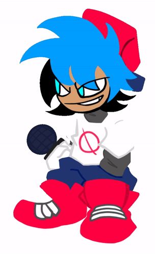 Fnf Boyfriend Seamless Art GIF