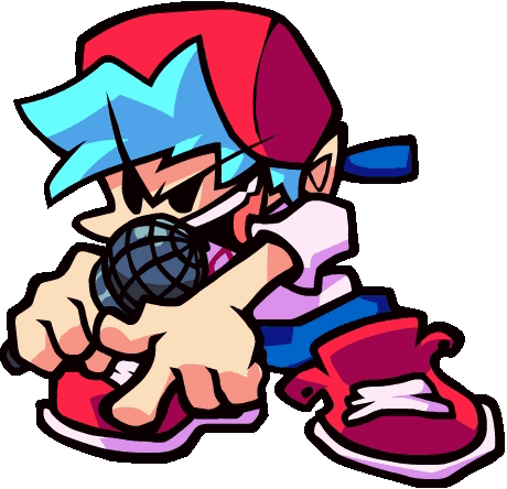 Fnf Boyfriend Shouting In Mic Loudly GIF