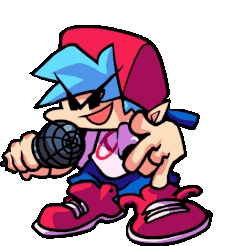 Fnf Boyfriend Singing A Song For Girlfriend GIF