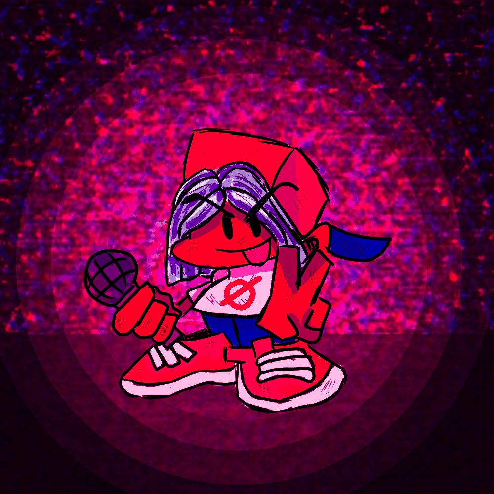 Fnf Boyfriend With Straight Hair GIF