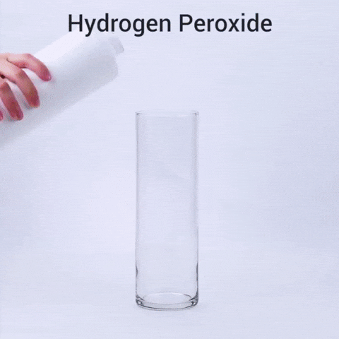 Foamy Chemical Reaction GIF