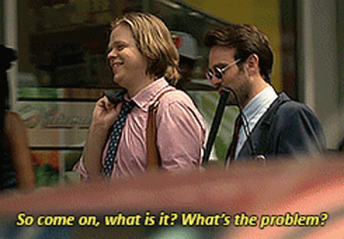 Foggy Nelson Matt Murdock Walking Daredevil GIF