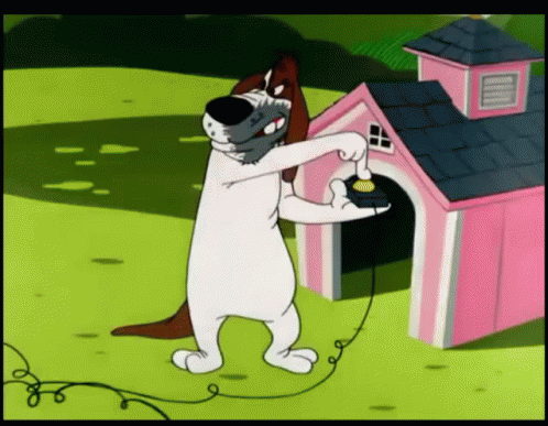 Foghorn Leghorn Eating Exploding Dynamite GIF