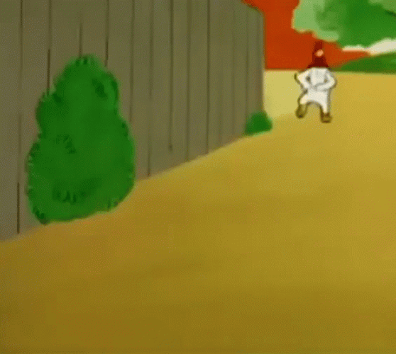 Foghorn Leghorn Walking Down Alley GIF