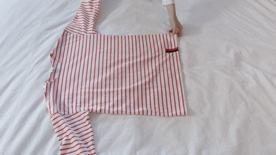 Folding Large Sweatshirt GIF