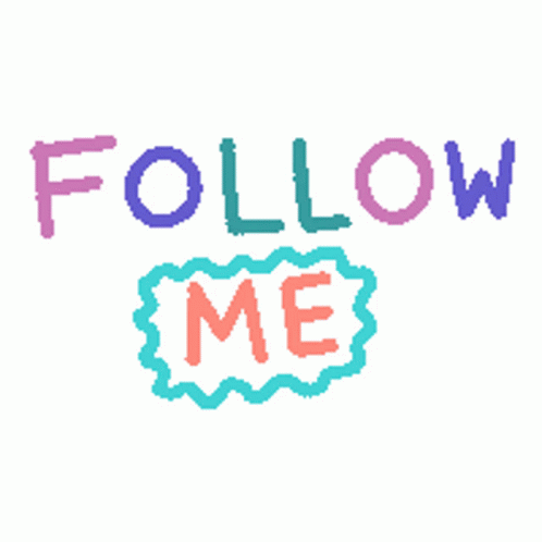 Follow Me Up Pastel Color GIF