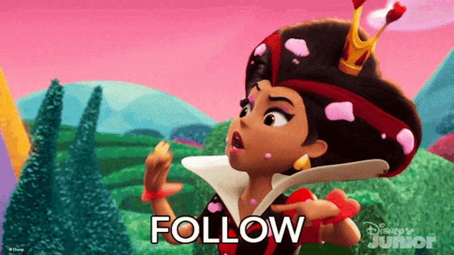 Follow Suit Queen Of Hearts GIF