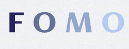 Fomo Written in Blue