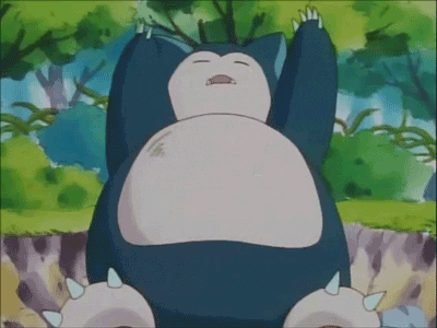Food Coma Snorlax Pokemon GIF